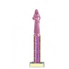Trophies - #Beauty Queen Pink B Style Trophy
